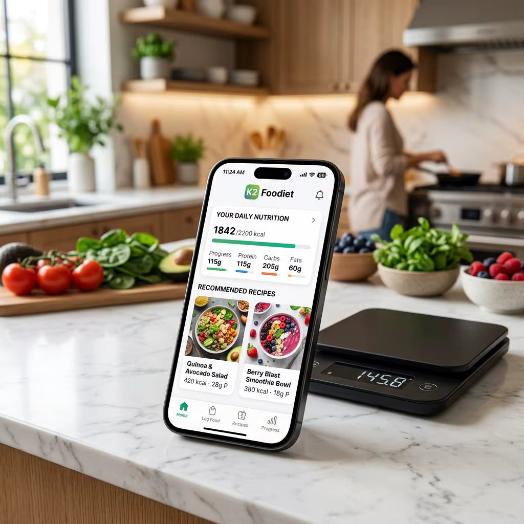 K2 Foodiet - Application de Recettes & Nutrition