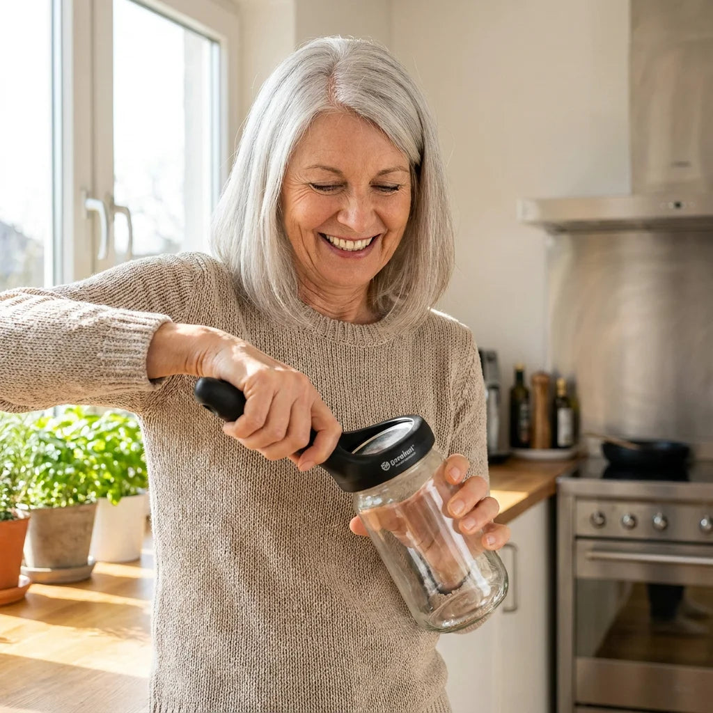 Ouvre-bocal 7-en-1 Multifonction - Spécial Arthrite & Seniors
