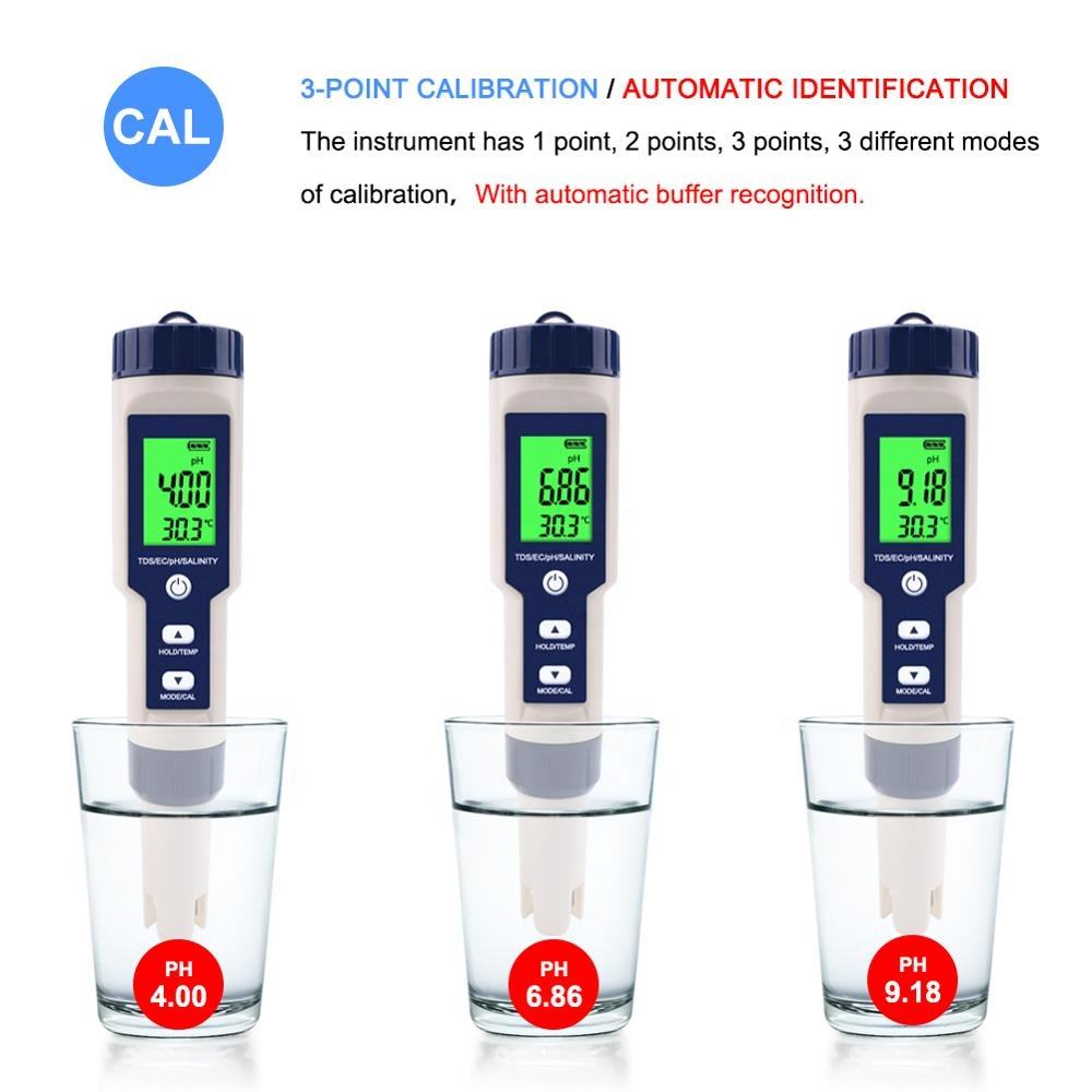 Testeur Digital 5-en-1 K2 - pH, TDS & Nutriments Expert