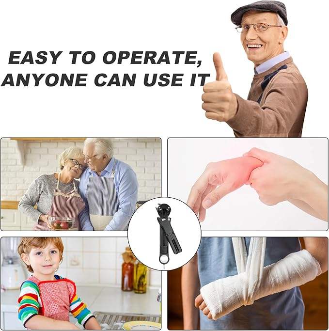 Ouvre-bocal 7-en-1 Multifonction - Spécial Arthrite & Seniors