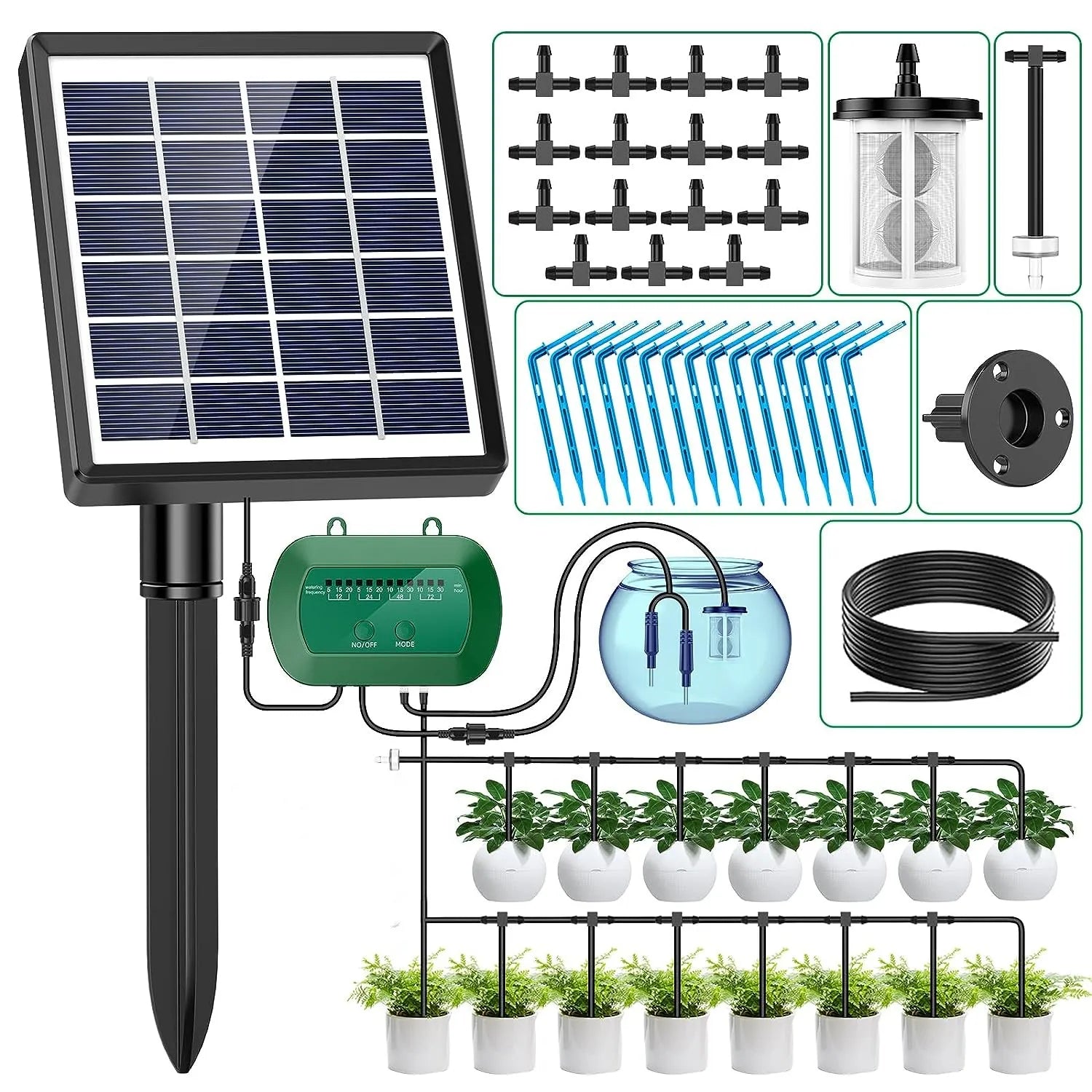 Système d'Arrosage Solaire Automatique - K2 SolarFlow - K2 LifeTech France