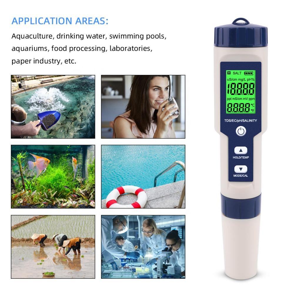 Testeur Digital 5-en-1 K2 - pH, TDS & Nutriments Expert