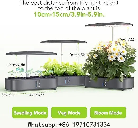 Produit K2 LifeTech - Jardin Hydroponique Intelligent - K2 Jardin Pro 12 Pods