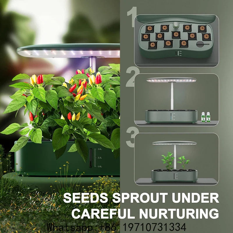 Produit K2 LifeTech - Jardin Hydroponique Intelligent - K2 Jardin Pro 12 Pods
