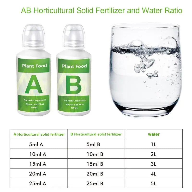 Solutions Nutritives Hydroponiques A & B (K2 Vitalité)