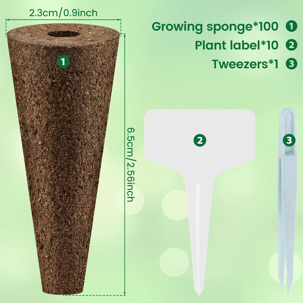 Produit K2 LifeTech - Kit de 100 Éponges de Croissance (K2 Recharges)