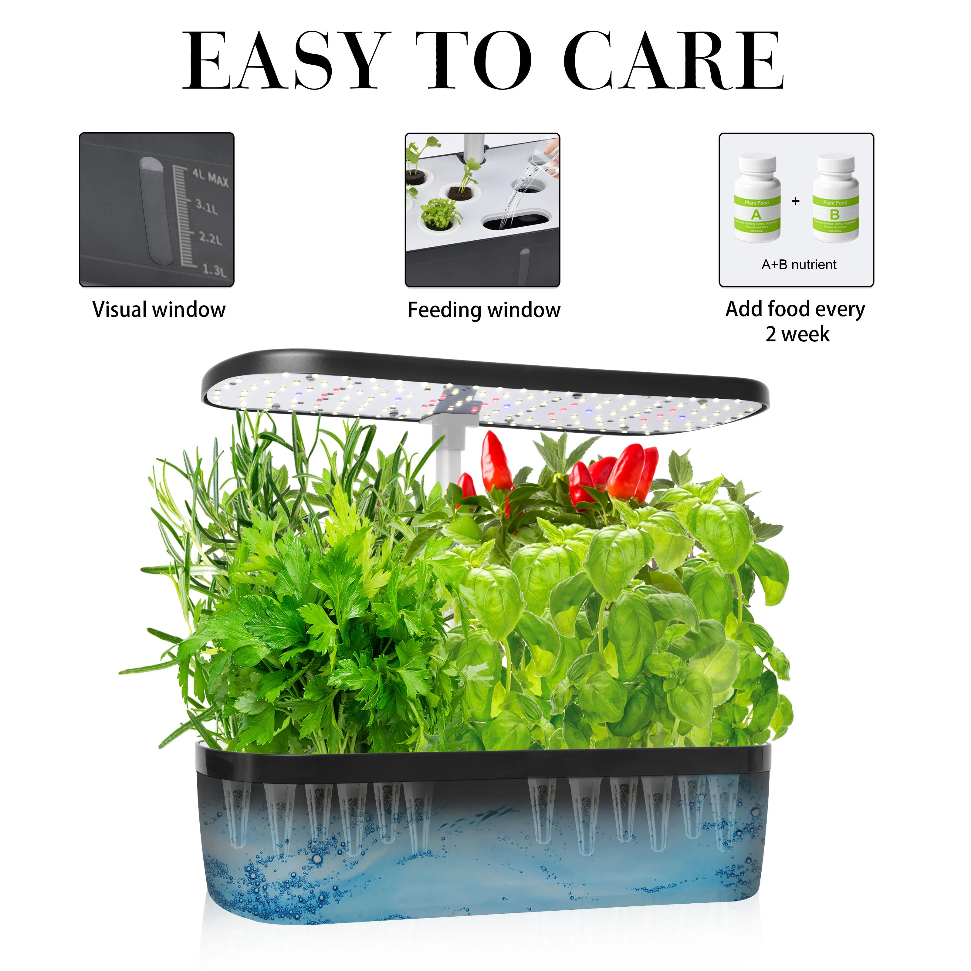 Produit K2 LifeTech - Jardin Hydroponique Intelligent - K2 Jardin 12 Pods