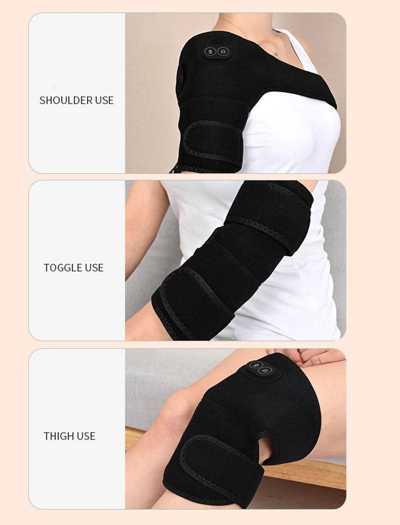 Produit K2 LifeTech - Épaulière Chauffante & Vibrante USB - K2 ThermoShoulder