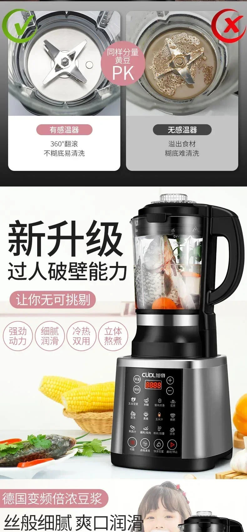 Professioneller Heizmixer - K2 Chef Blend