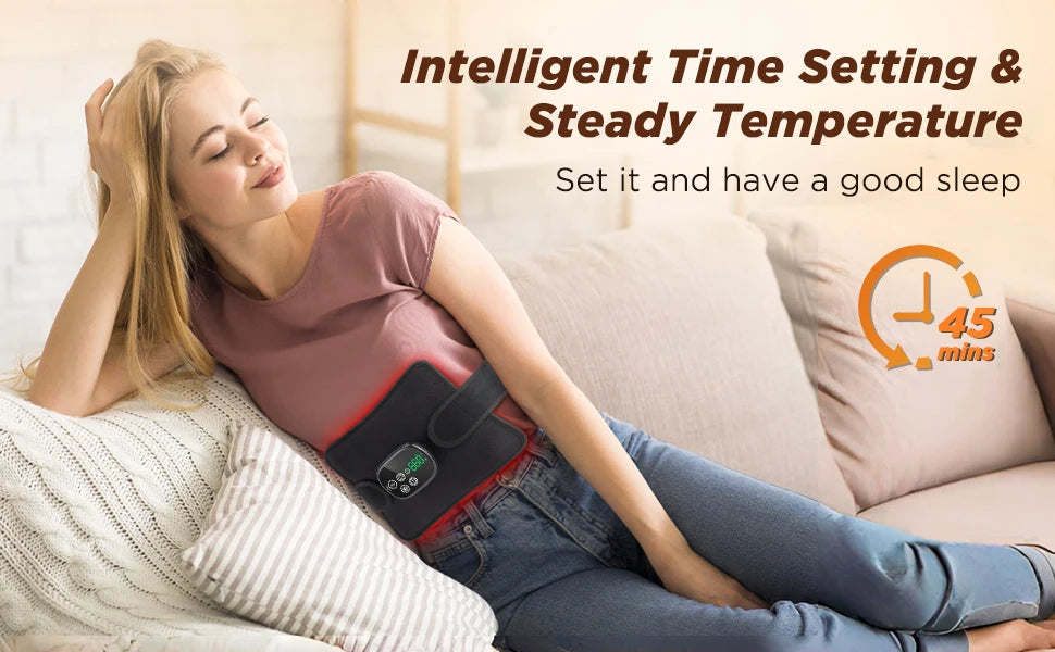Produit K2 LifeTech - Ceinture de Massage Chauffante Infrarouge - K2 ThermoRelax