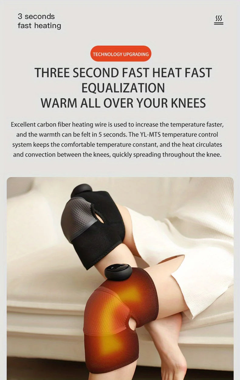 Produit K2 LifeTech - Masseur 3-en-1 Chauffant & Vibrant - K2 FlexTherapy