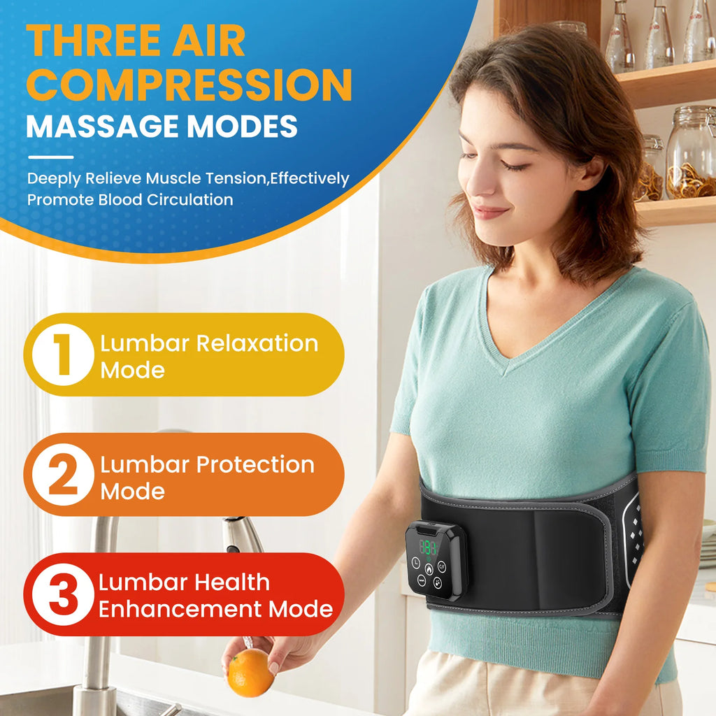 Produit K2 LifeTech - Ceinture de Massage Chauffante Infrarouge - K2 ThermoRelax