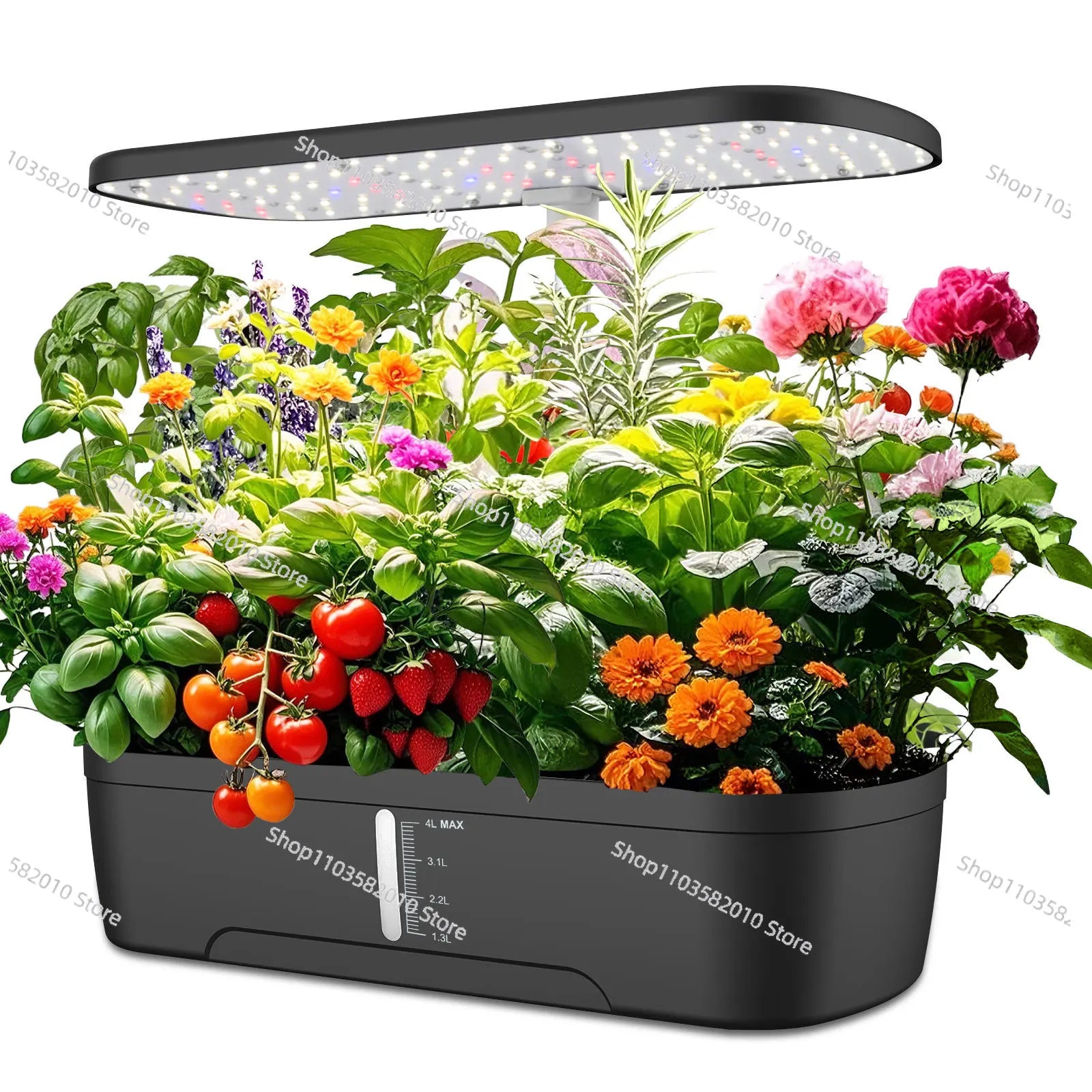 Hydroponischer Vertikalgarten – K2 Potager XL (52 Pflanzen)